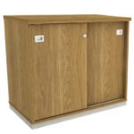 Armário Baixo com Porta de Correr