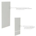 Painel de Fundo para Estantes de Aço