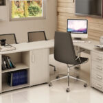 mesa de escritório em L