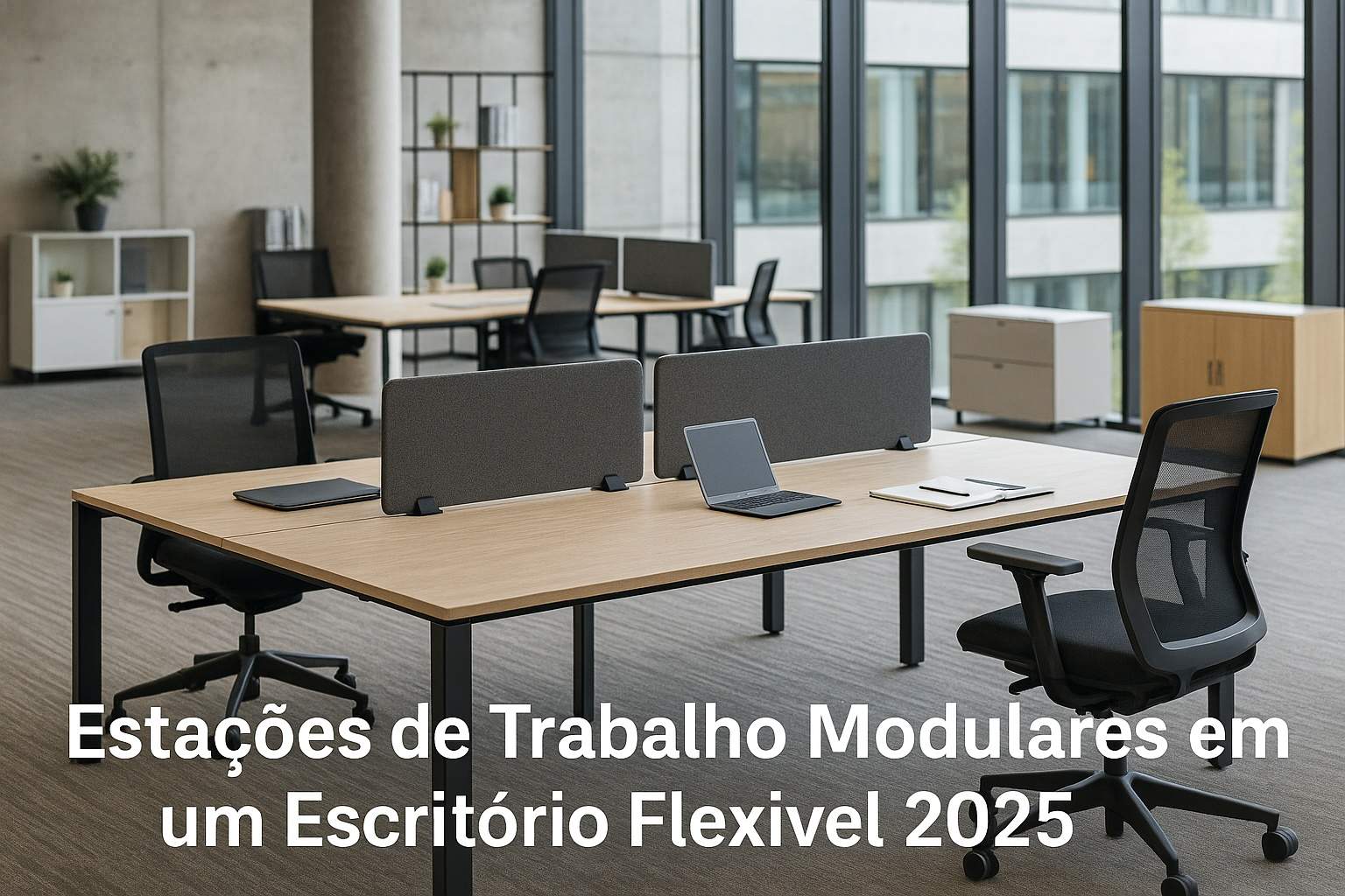 Estações Modulares: o Escritório Flexível em 2025
