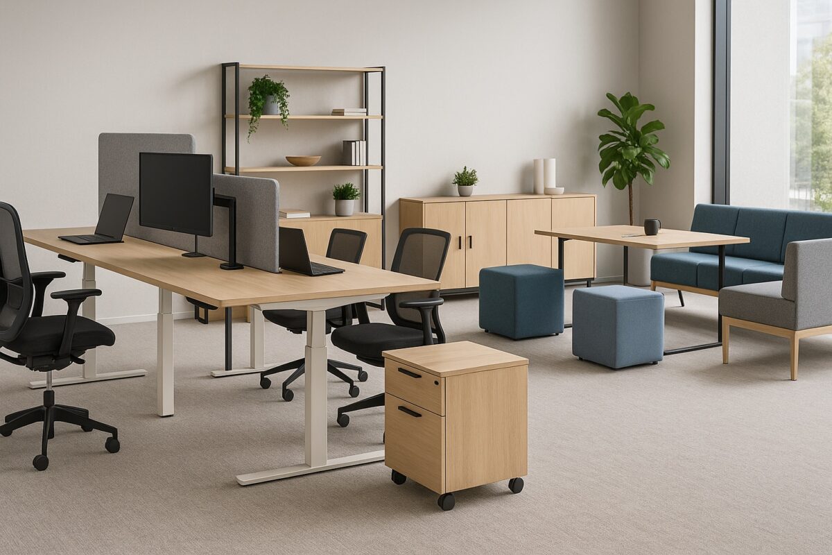 Estações de trabalho flexíveis