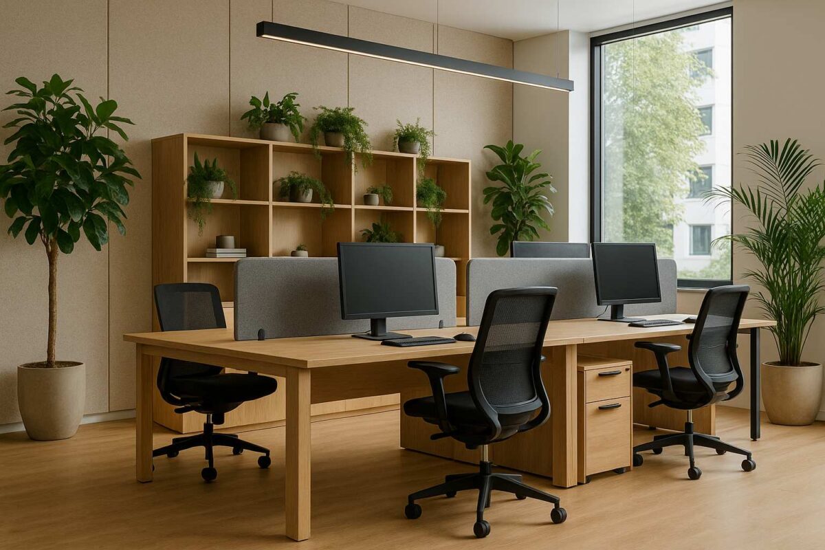 Mobiliário para Escritório Sustentável